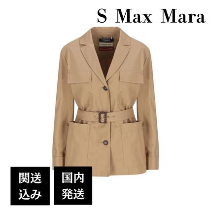 MaxMara ユートレンチ コットンブレンドトレンチコート♪ (S Max