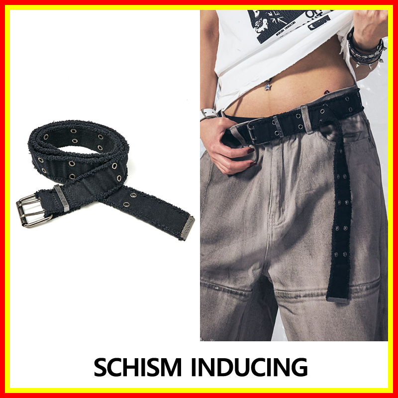 [SCHISM INDUCING] DOUBLE EYELET BELT /追跡付