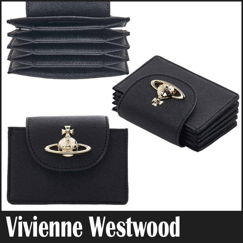 ☆送料関税込☆Vivienne Westwood SAFFIANO Flap カードホルダー