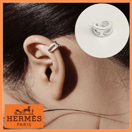 イヤリング シルバー（銀色）系 HERMES(エルメス) - 海外通販のBUYMA