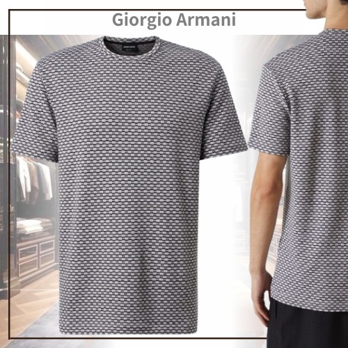 新作 25SS ■Giorgio Armani■ ジャガードTシャツ