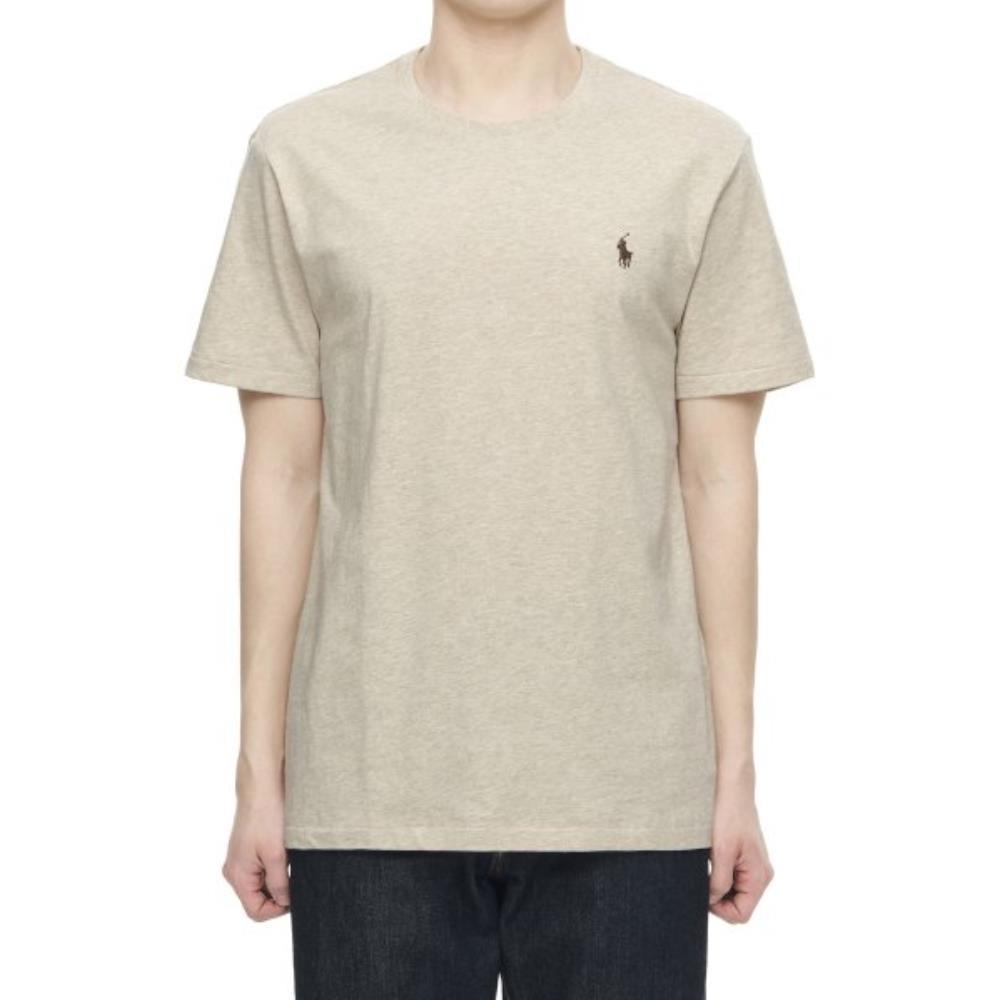 ★POLO RALPH LAUREN★ Custom Slim Fit Cotton T-Shirt Gray MN