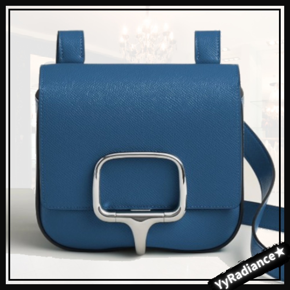 【綺麗な大人ブルー♡】HERMES Della Cavalleria ミニ