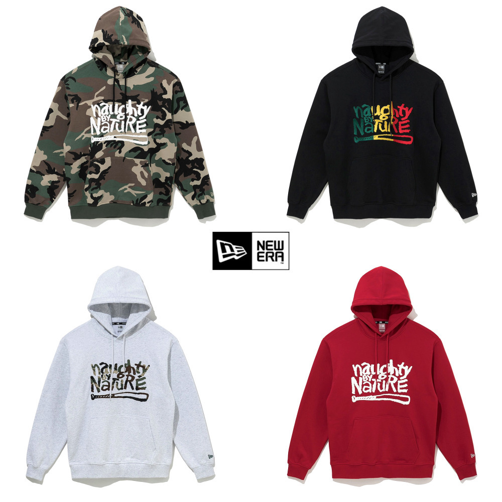 【New Era】 X NAUGHTY BY NATURE HOODIE ★