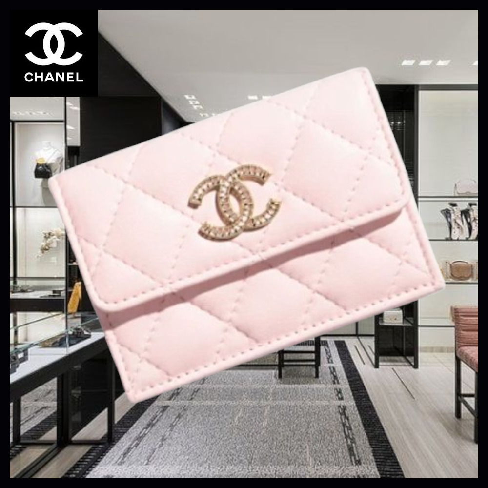 【上品で大人かわいい♡】CHANEL 折りたたみ財布☆