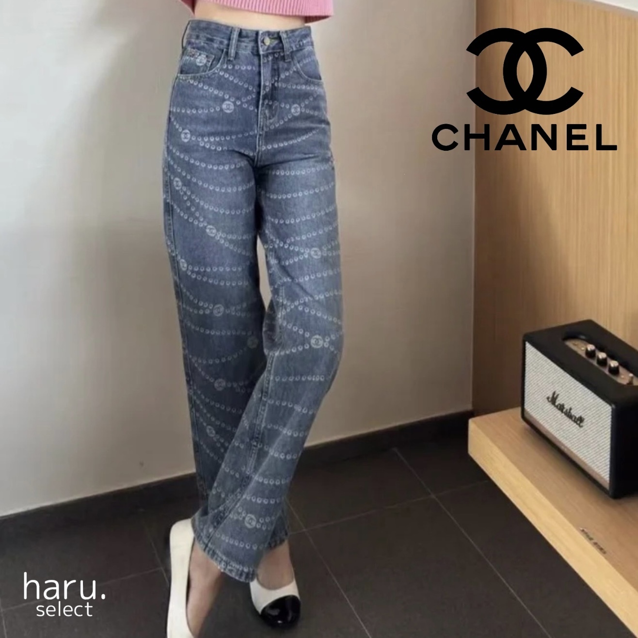 カジュアル＊おしゃれ♪【CHANEL】シャネル ジーンズ