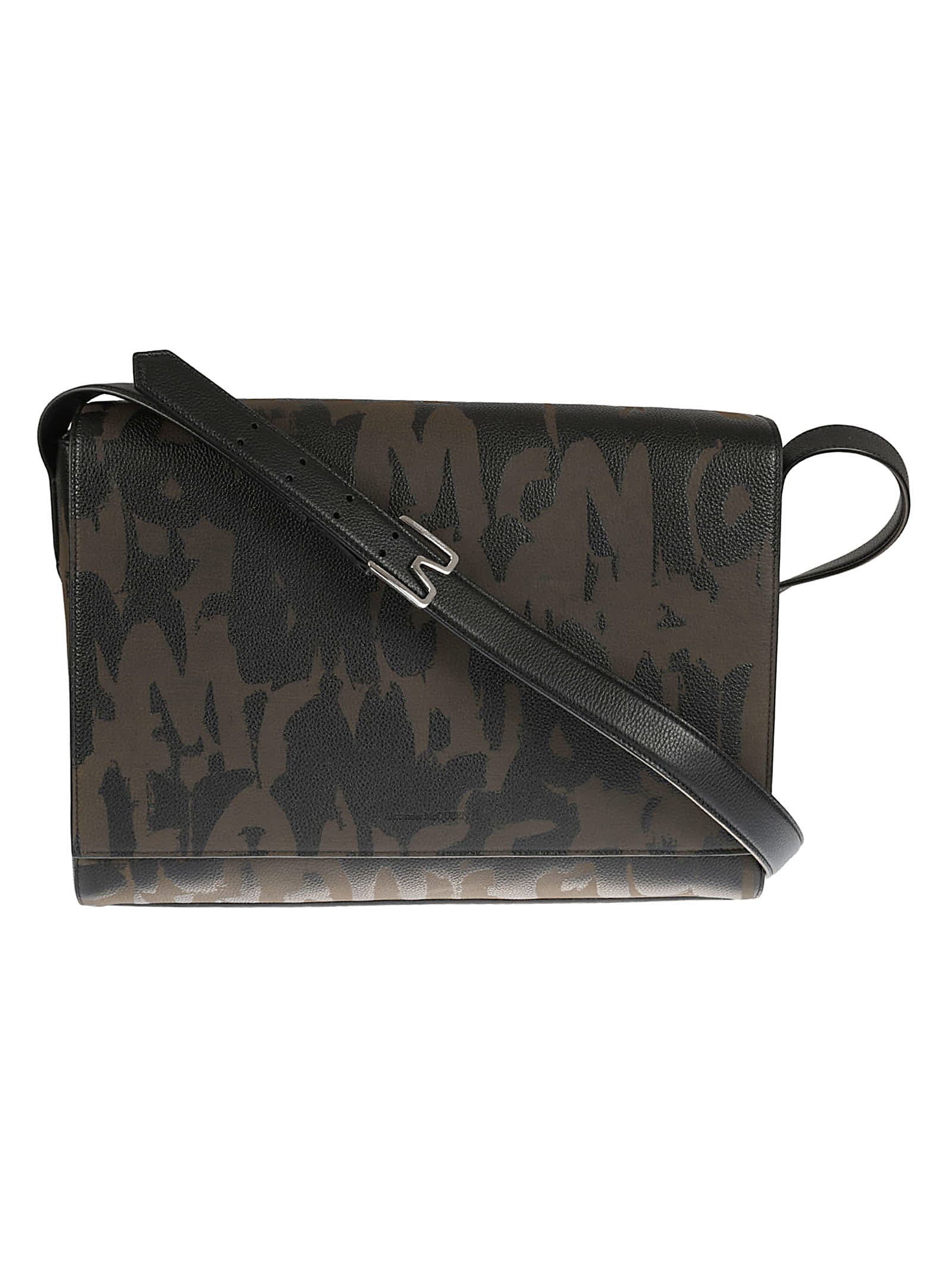 【送料&関税込】Alexander McQueen Logo All-over Printed Shou
