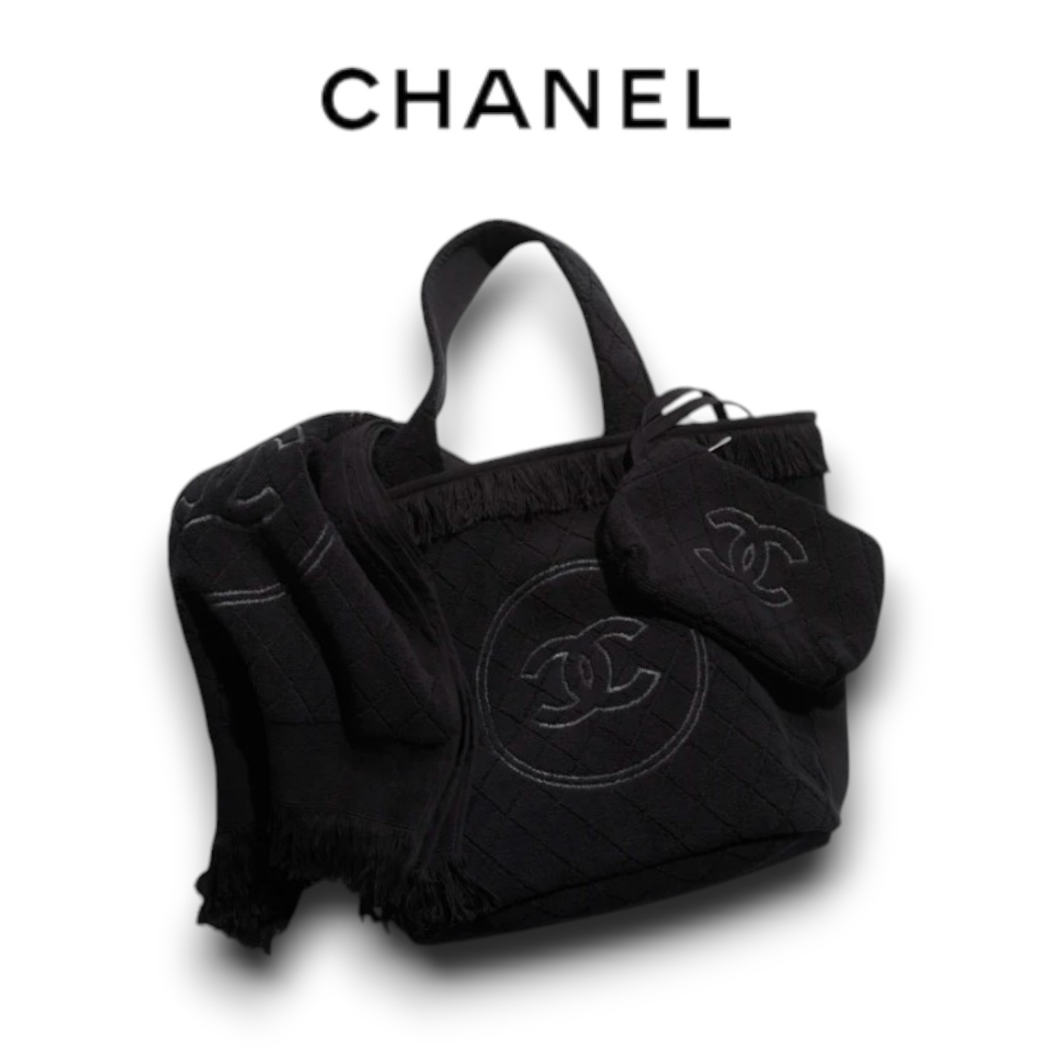 【毎年大人気♪】CHANEL 25ss ビーチバッグ&タオルセット