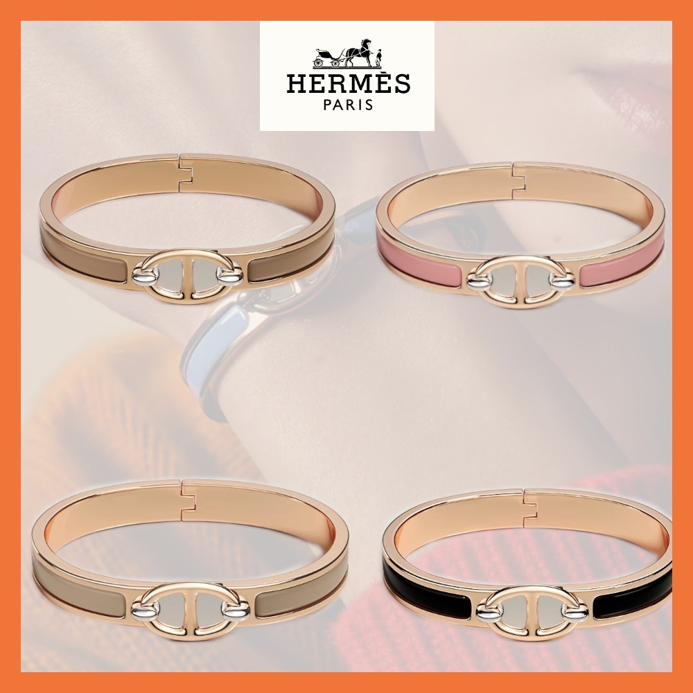 【カラー充実】HERMES Mini Clic シェーヌダンクル ブレスレット