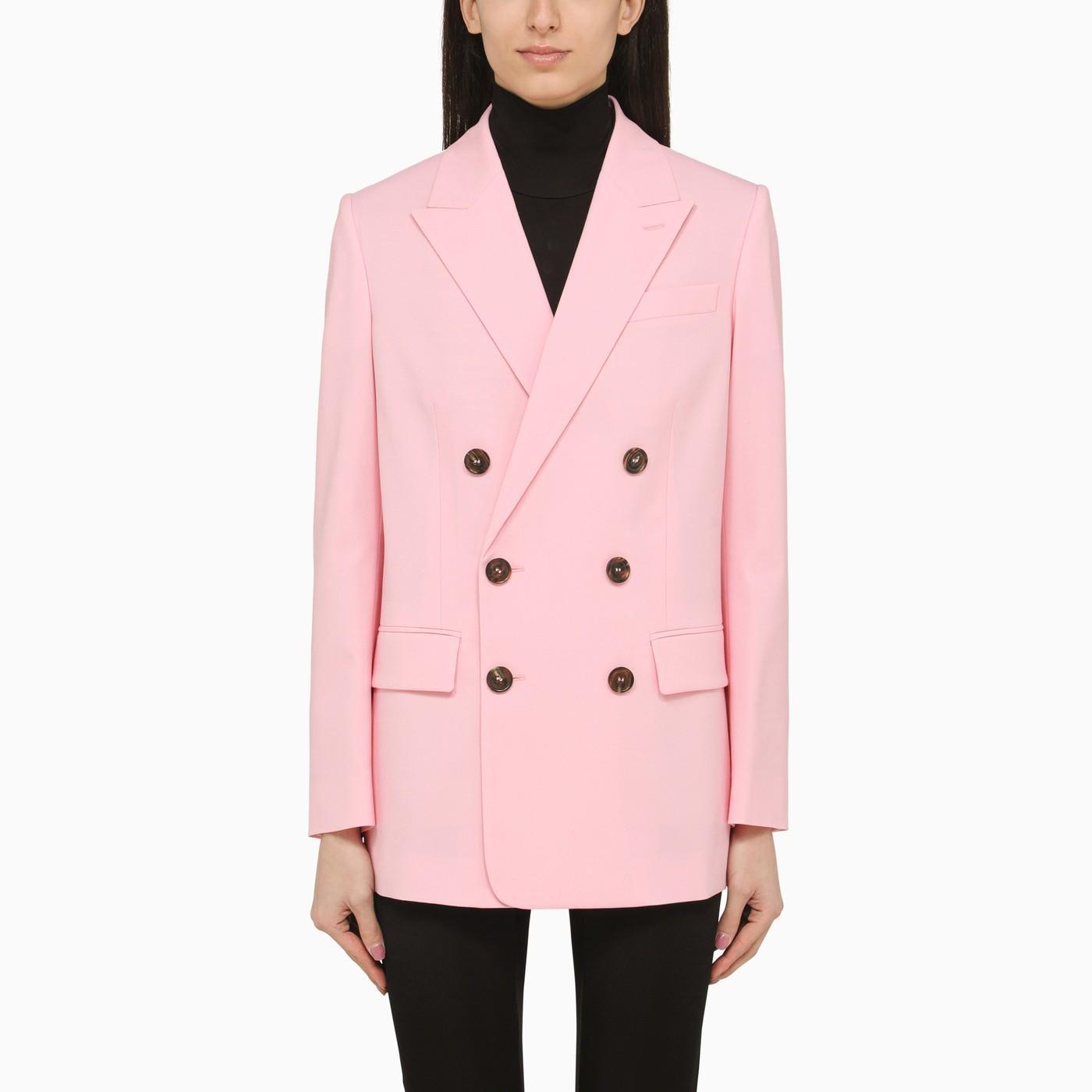 【送料&関税込】Dsquared2 Pink Double-breasted Jacket