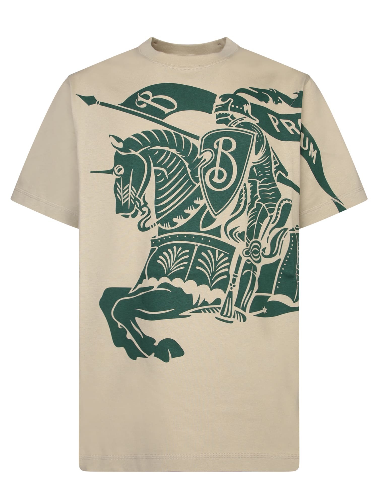 【送料&関税込】Burberry Ekd Big Logo Beige T-shirt