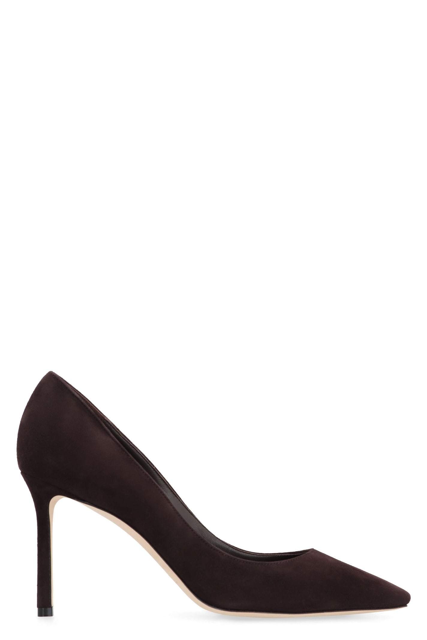 【送料&関税込】Jimmy Choo Romy 85 Suede Pumps