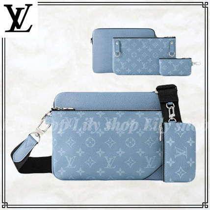 メッセンジャー ブルー（青）系 Louis Vuitton(ルイヴィトン