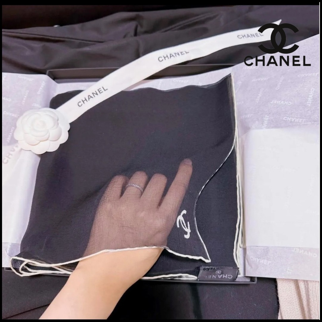 【シルクがエレガント】◆CHANEL◆ バンダナ