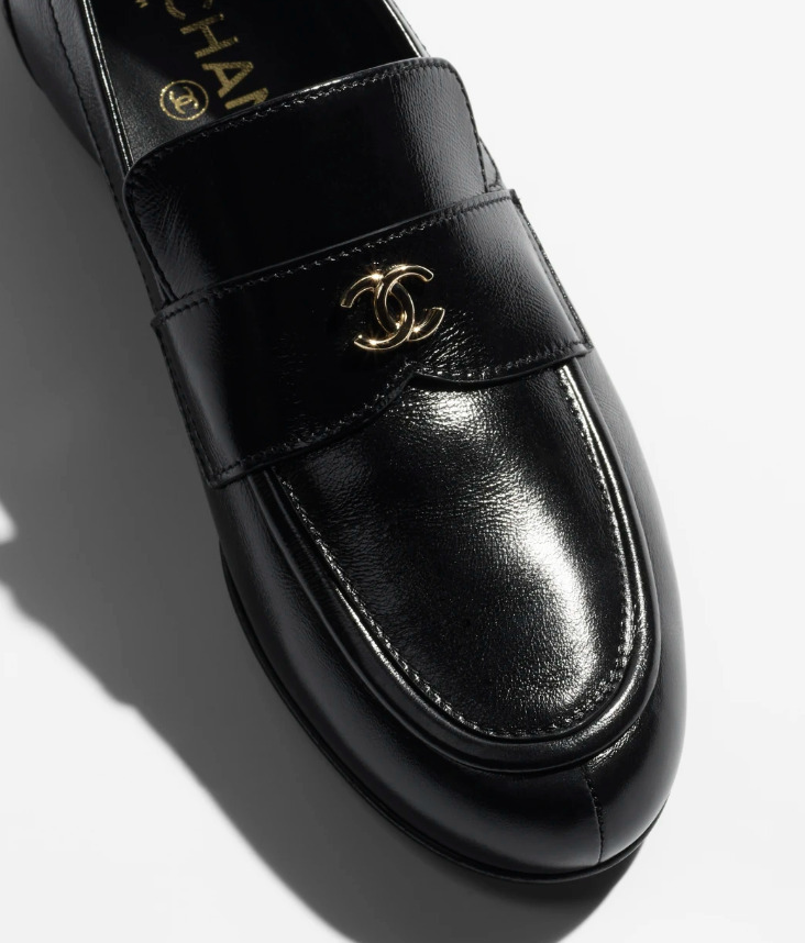 CHANEL ターンロック ローファー サイズ35ハーフ ヴィンテージ