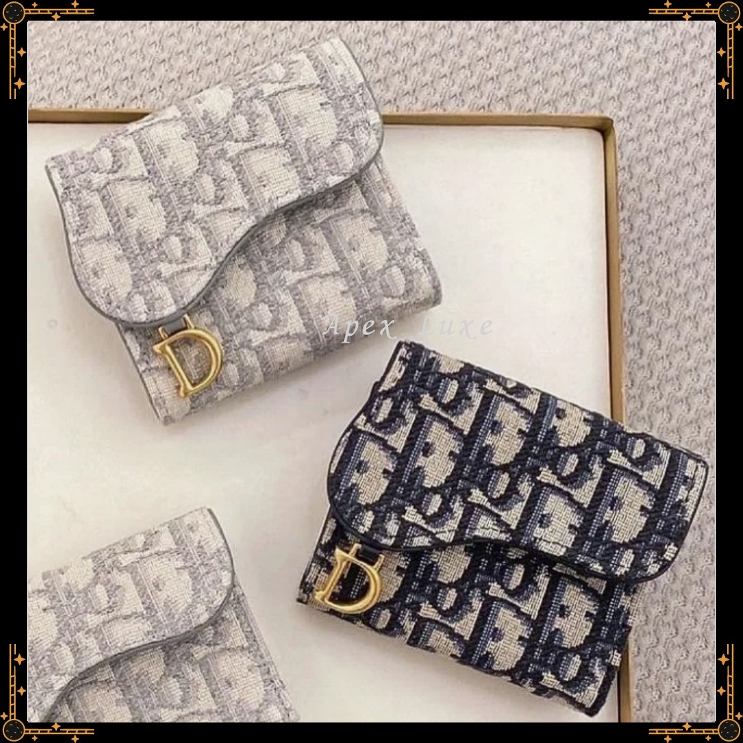 【高級感漂う仕上がり】DIOR - Saddle Lotus ウォレット