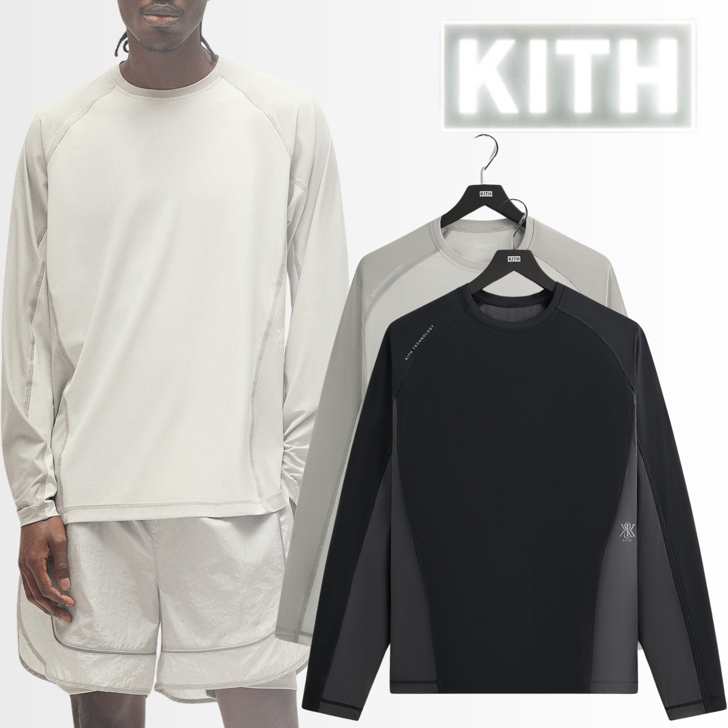 KITH キス Panelled Donovan ドノバン Tee 長袖 Tシャツ