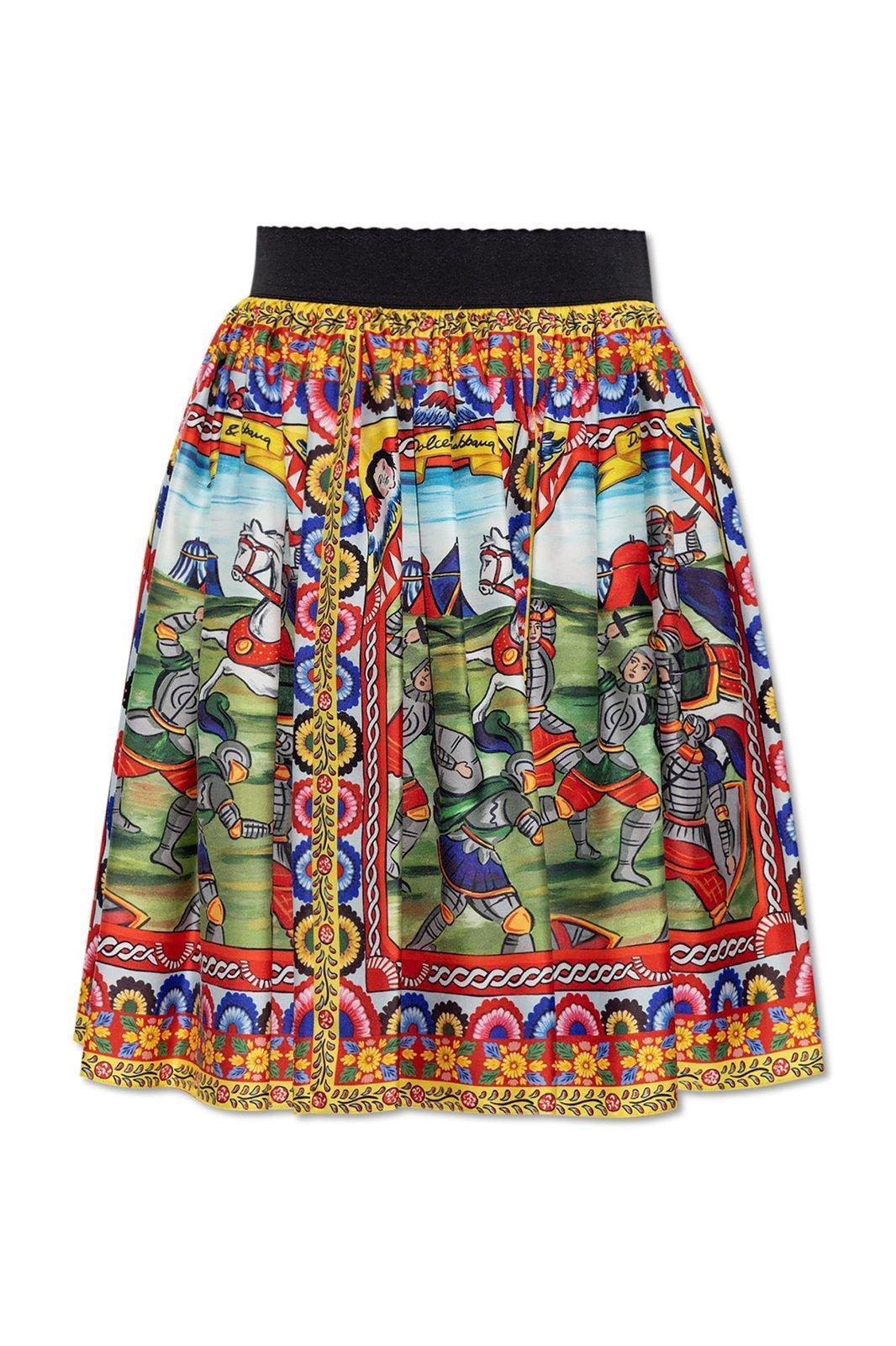 【送料&関税込】Dolce & Gabbana Carretto Patterned Mini