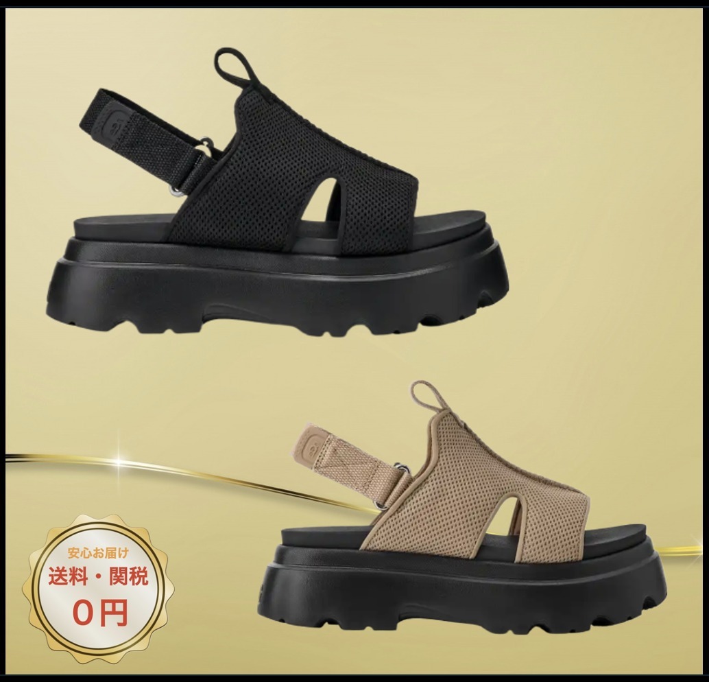 関税込み♪【UGG】Celeste セ レステ ロゴ★スポーティ サンダル