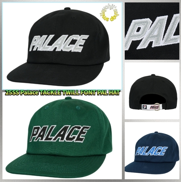 ★25SS WEEK5★Palace TACKLE TWILL FONT PAL HAT