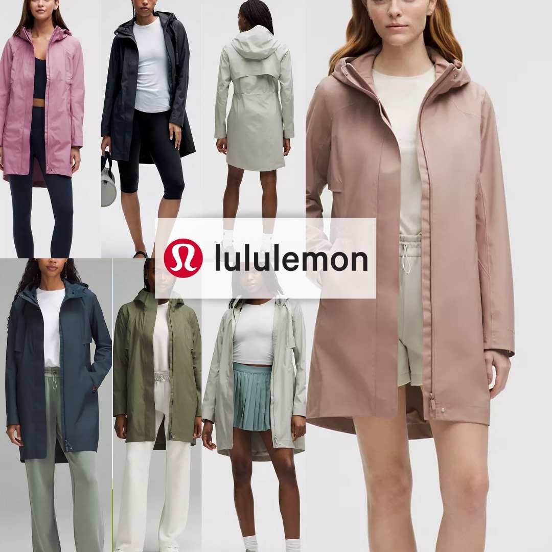 【lululemon】安心&防水☆Rain Rebel Jacket〇レインジャケット