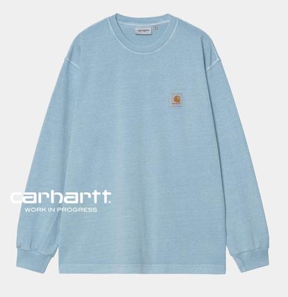 ★ドイツ発*carhartt WIP*新作*Nelson Tシャツ/CLAY BLUE★ ☆ドイツ発*carhartt WIP*新作*Nelson 長袖Tシャツ/CLAY BLUE