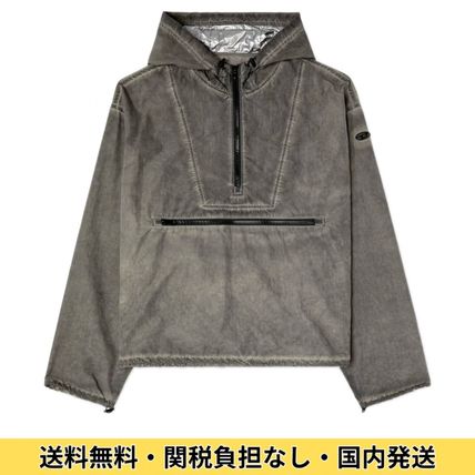 DIESEL グレー ナイロンジャケット サイズS