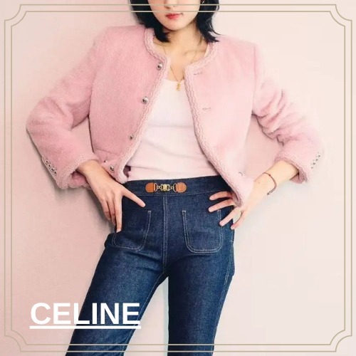 【CELINE】Chelsea in alpaca wool jacket ウール ジャケット