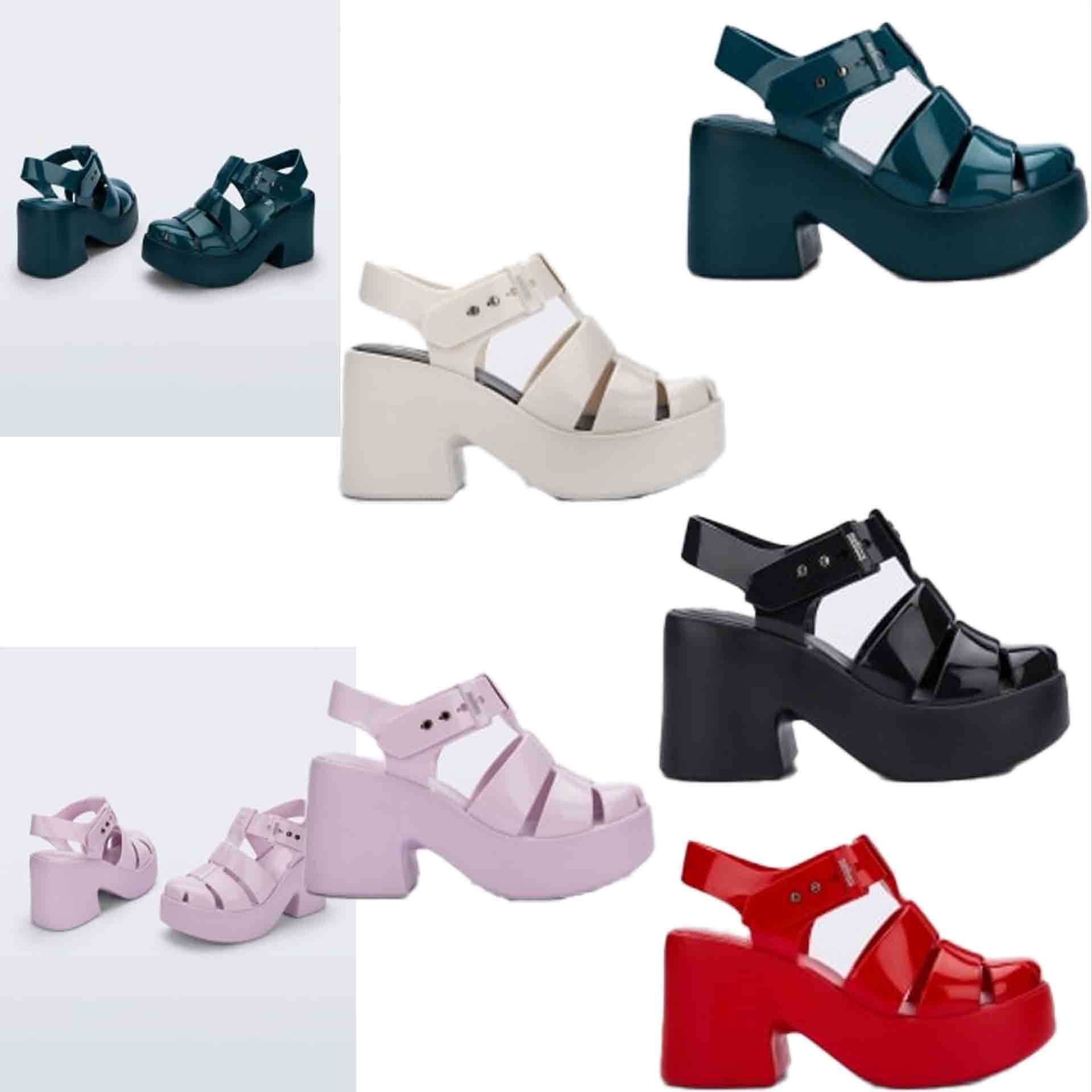 melissa(メリッサ)・Lulu 厚底 ミュール サンダル 追跡有