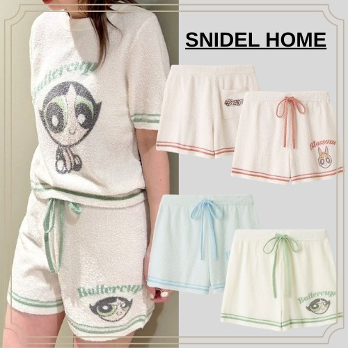 【SNIDEL】×パワーパフガールズ ショートパンツ
