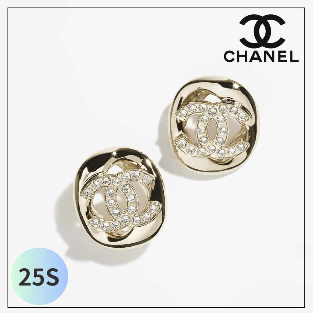 安心国内発送 インパクト★大きめCCが輝く★25S CHANEL ピアス