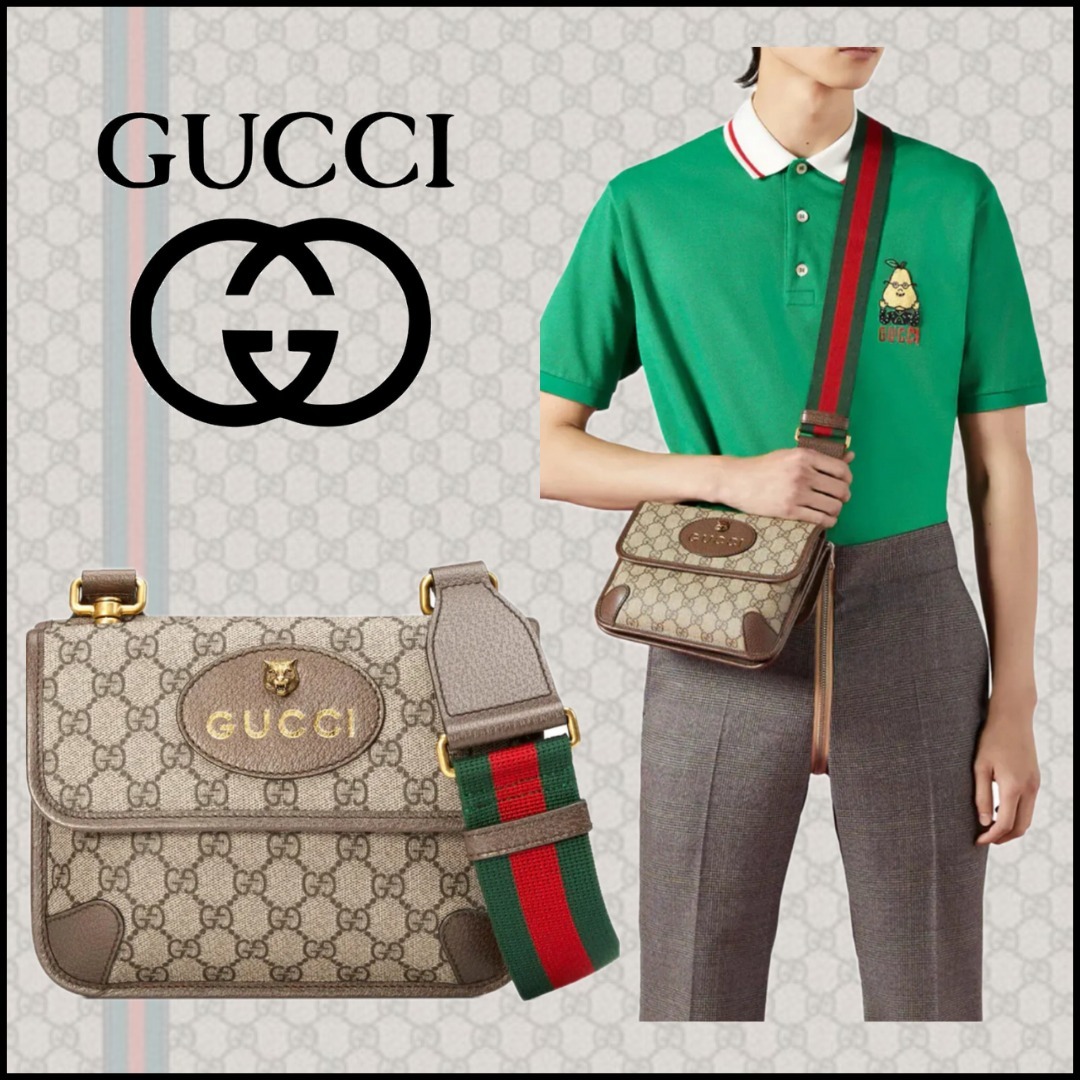 GUCCI★MESSENGERBAGS GGスプリーム メッセンジャーバッグ