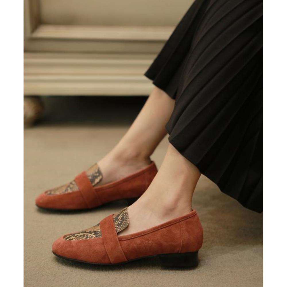 フラットシューズ ^fri fla^ loafer 19B606 cognac
