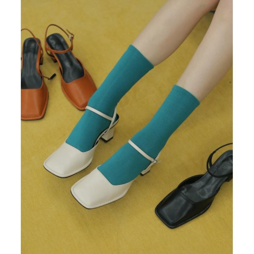 フラットシューズ ^fri fla^ Strap mid heel 3 colors 23a824 5003061118