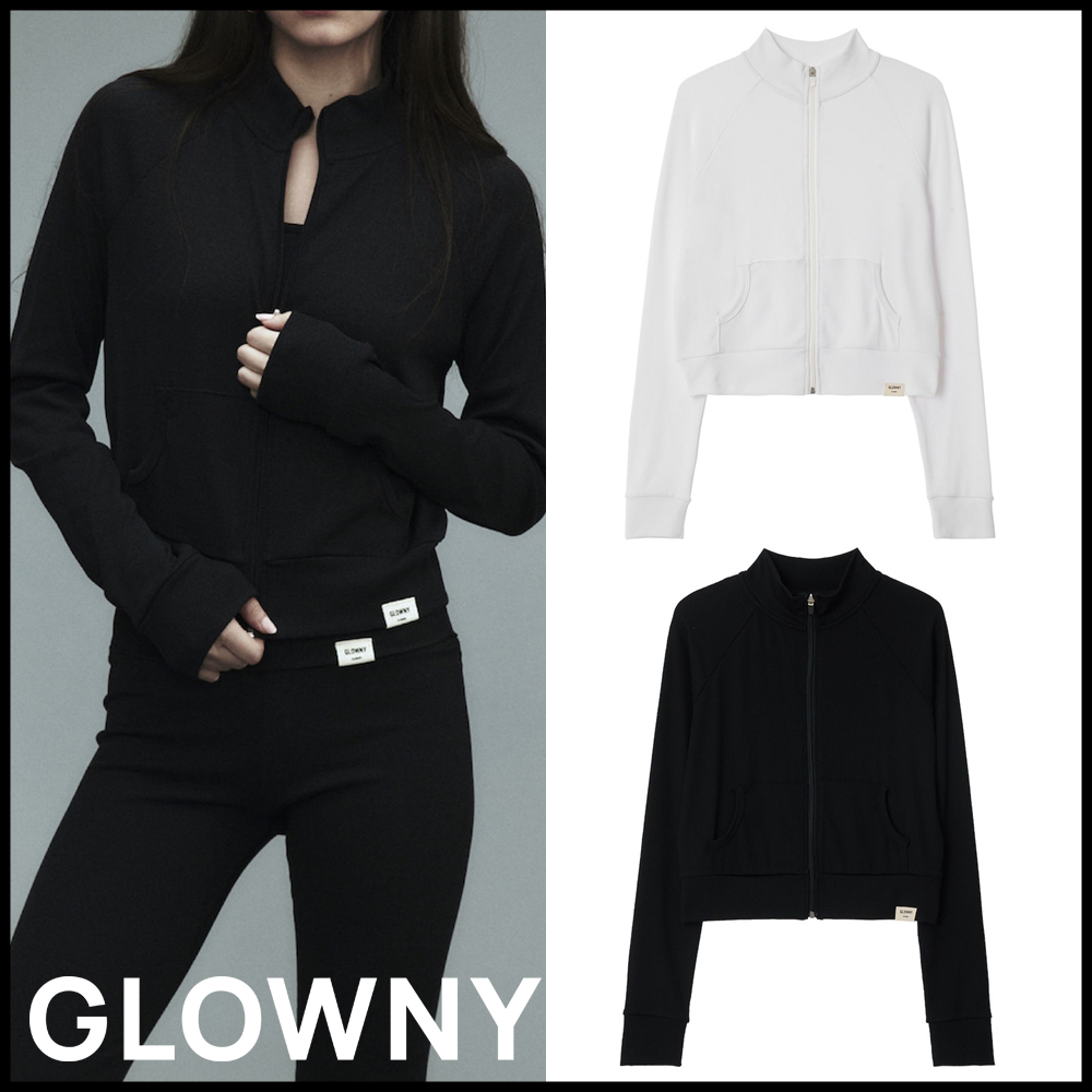 GLOWNY ■ G CLASSIC RIB TRACK ZIP-UP