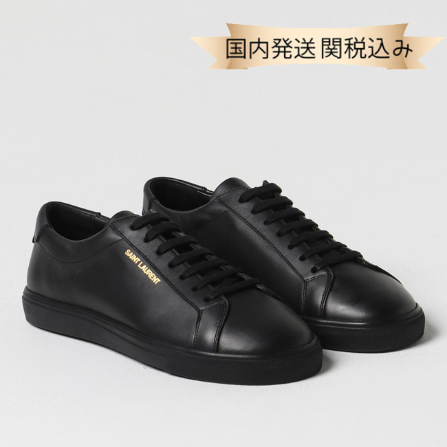 国内発送【SaintLaurent】アンディスニーカー ブラック