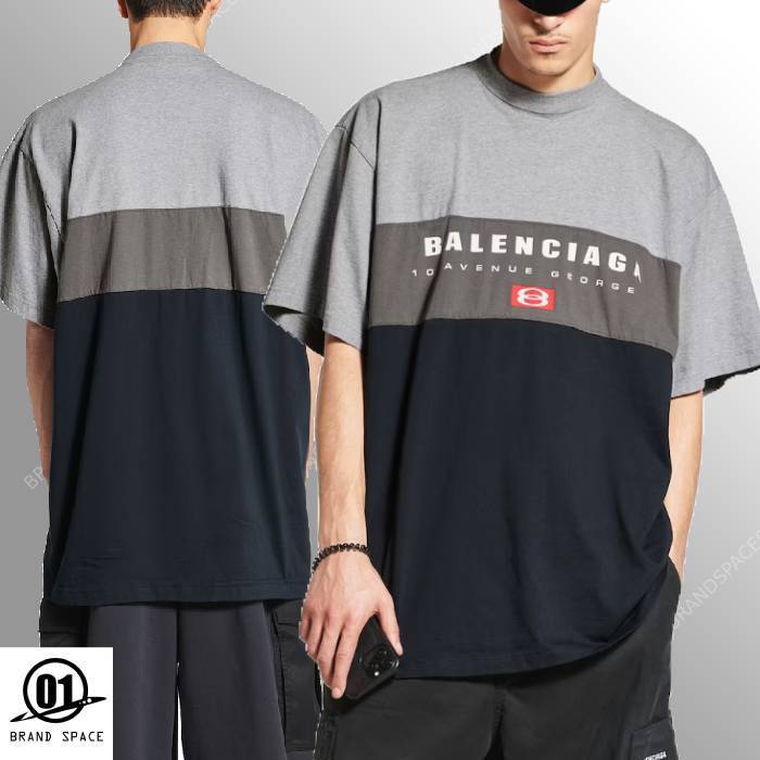 送料込+BALENCIAGA+Unity Sport Tシャツ ラージフィット Balenciaga Unity Sport Large Fit T-Shirt | Saks Fifth Avenue