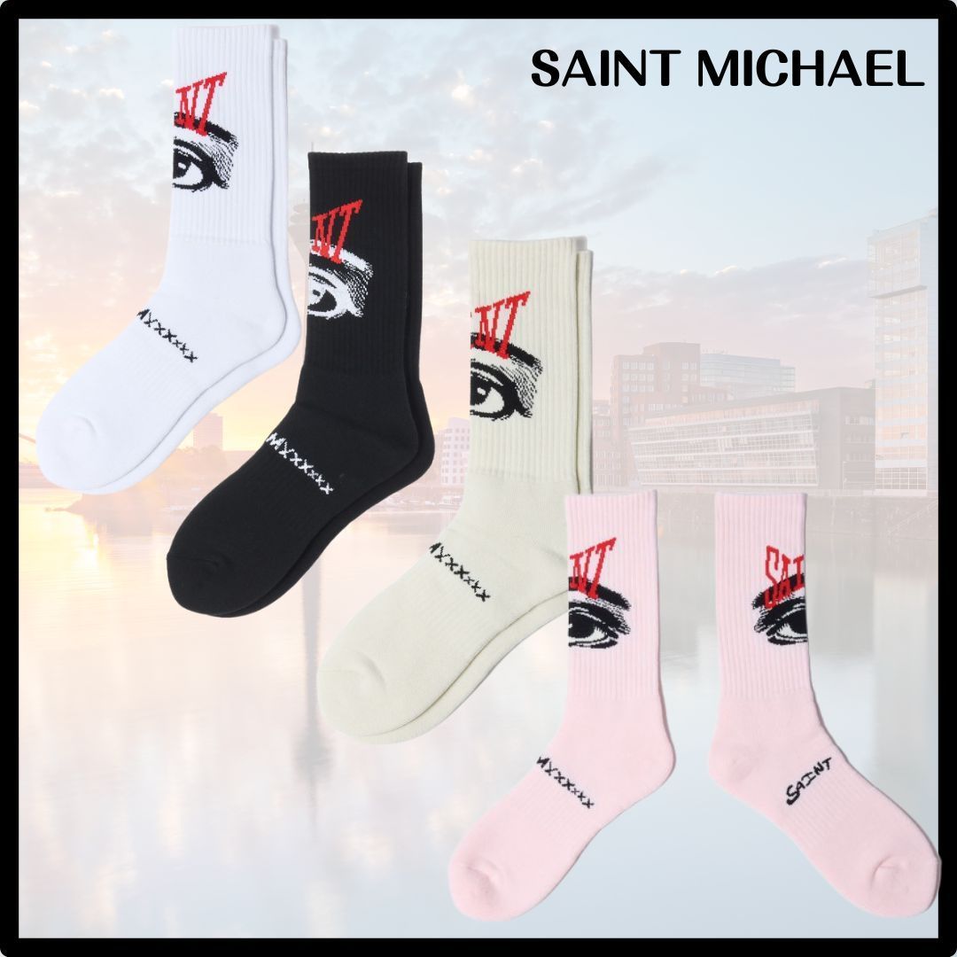 プレゼントにも◆【SAINT MICHAEL】SOCKS / EYE ソックス