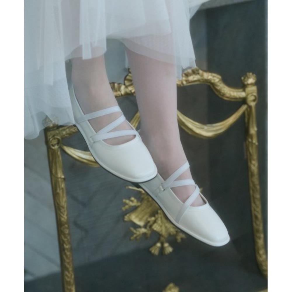 ドレスシューズ・革靴・ビジネスシューズ ^SALT&CHOCOLATE^ Tutu strap flat shoes 412415008 12cm3colors