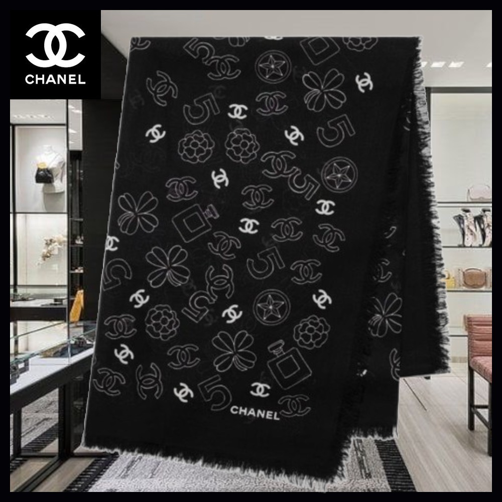 【1枚は持っていたい♪】CHANEL カシミア ストール☆