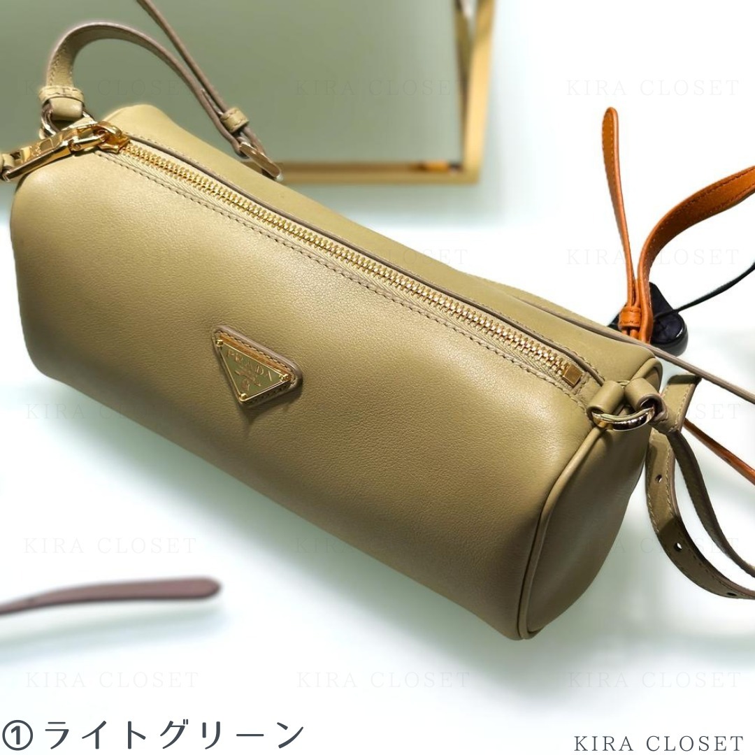 すぐ届く PRADA【エレガント】レザー ポーチ ショルダーバッグ すぐ届く PRADA【エレガント】レザー ポーチ ショルダーバッグ