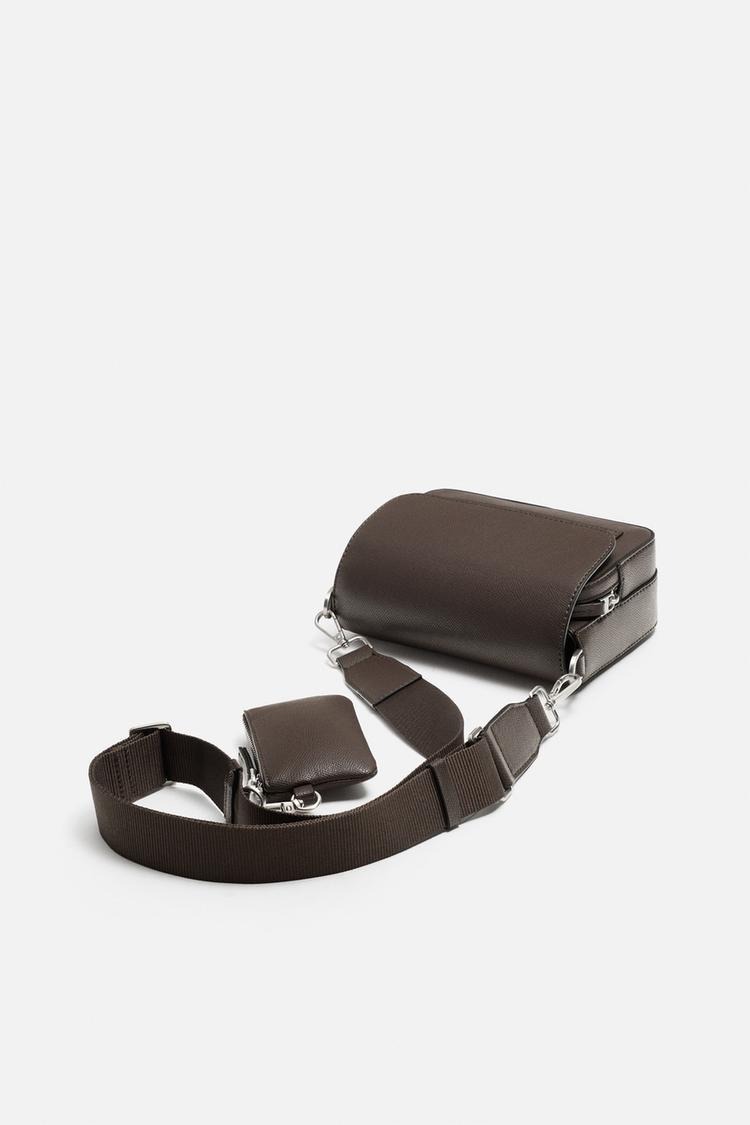 すぐ届く☆ZARA テクスチャードクロスボディバッグ 要在庫確認 すぐ届く☆ZARA テクスチャードクロスボディバッグ 要在庫確認