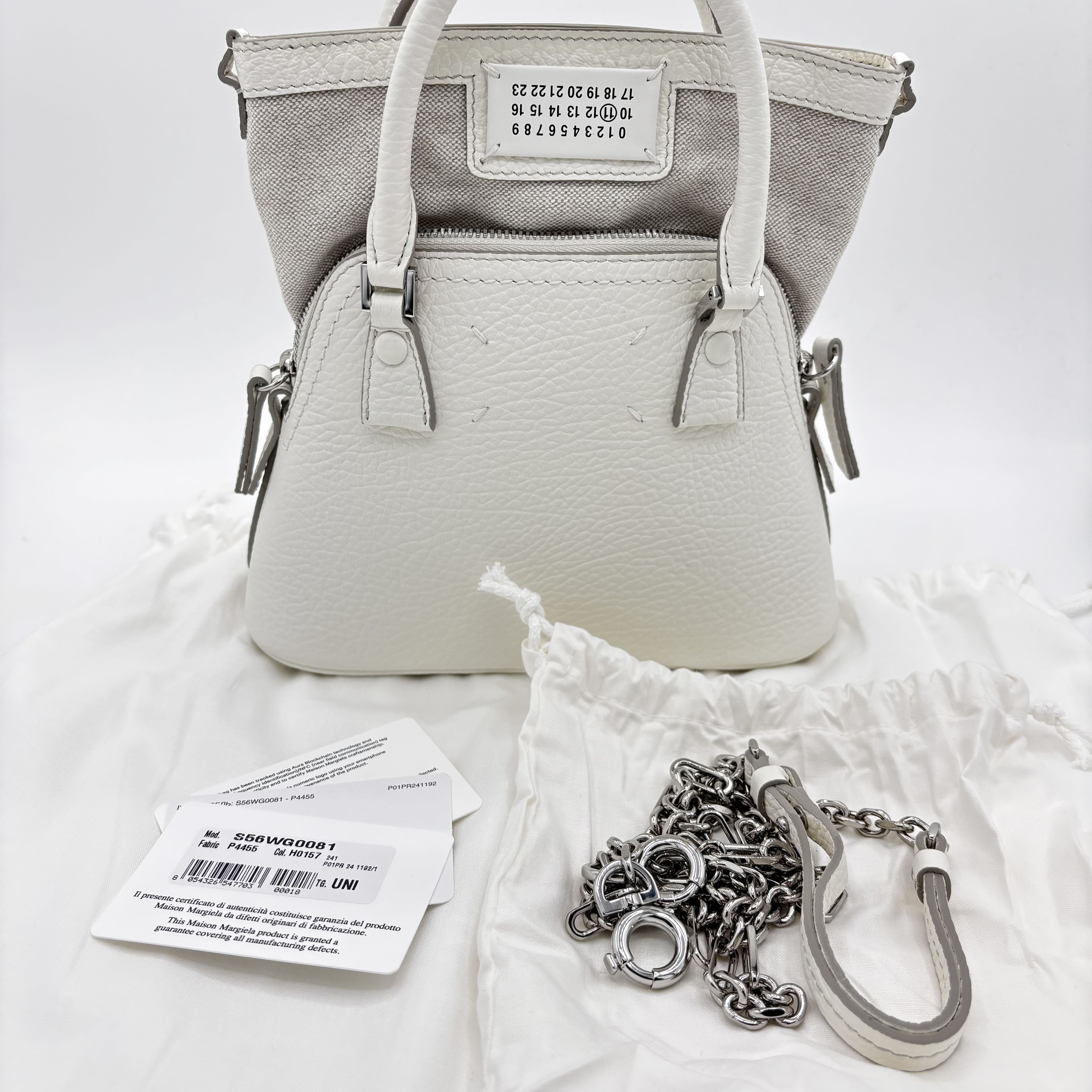 【関税込み】Maison Margiela☆ 5AC マイクロ ショルダーバッグ MAISON MARGIELA 5AC マイクロバッグ (Maison Margiela