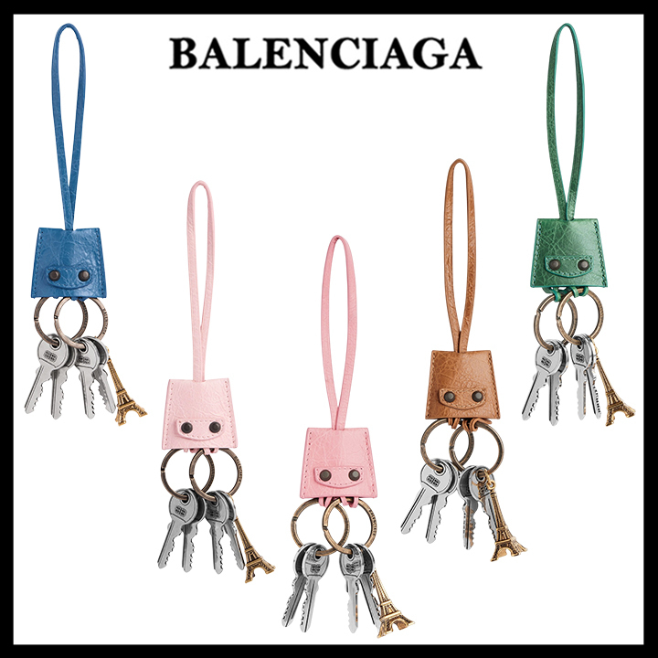 BALENCIAGA直営店 Le City チャーム Eiffel キーリング