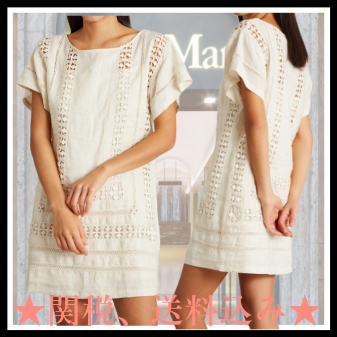 DT★Max Mara★lagos ピュアリネンドレス