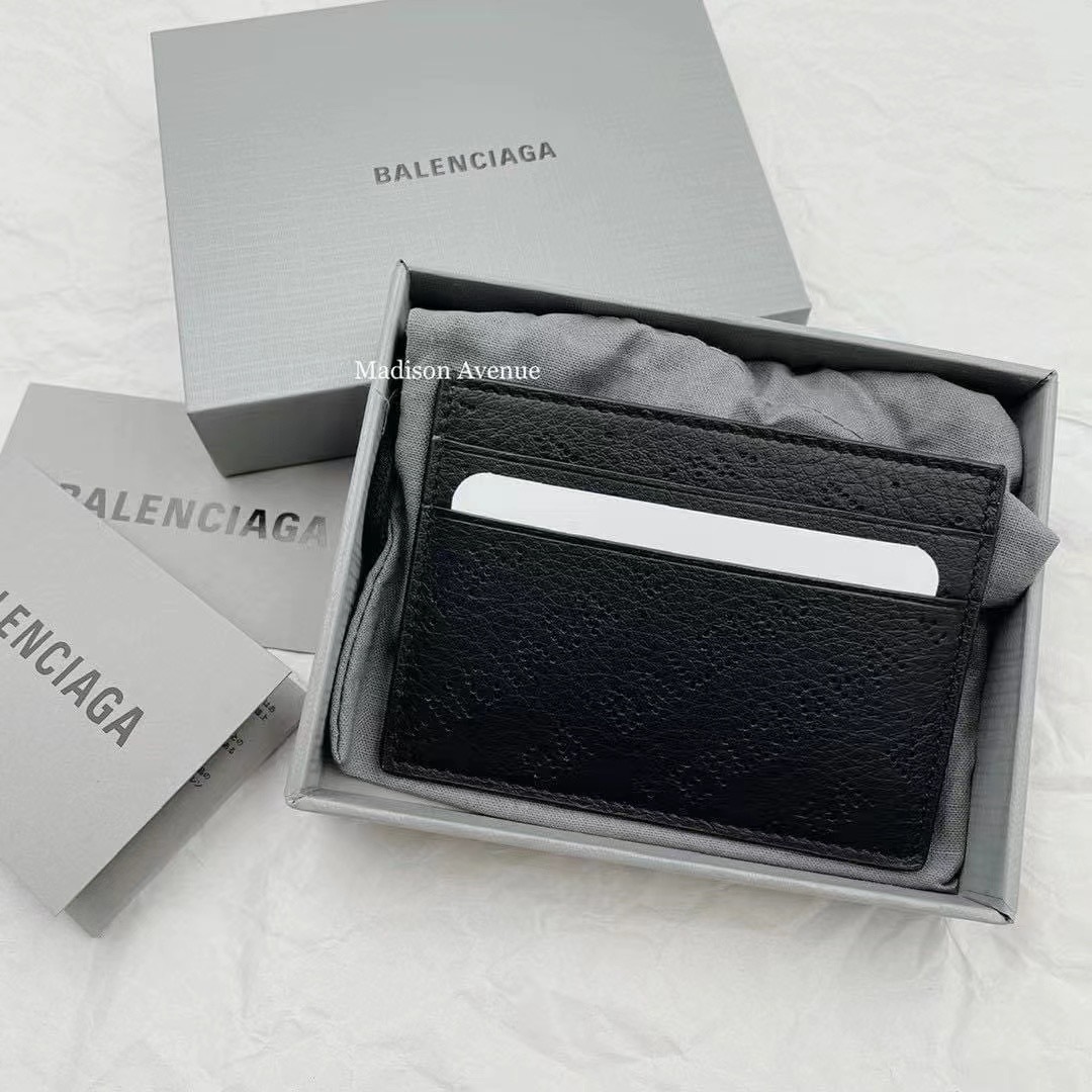 BALENCIAGA - Cash カードホルダー ロゴパンチング
