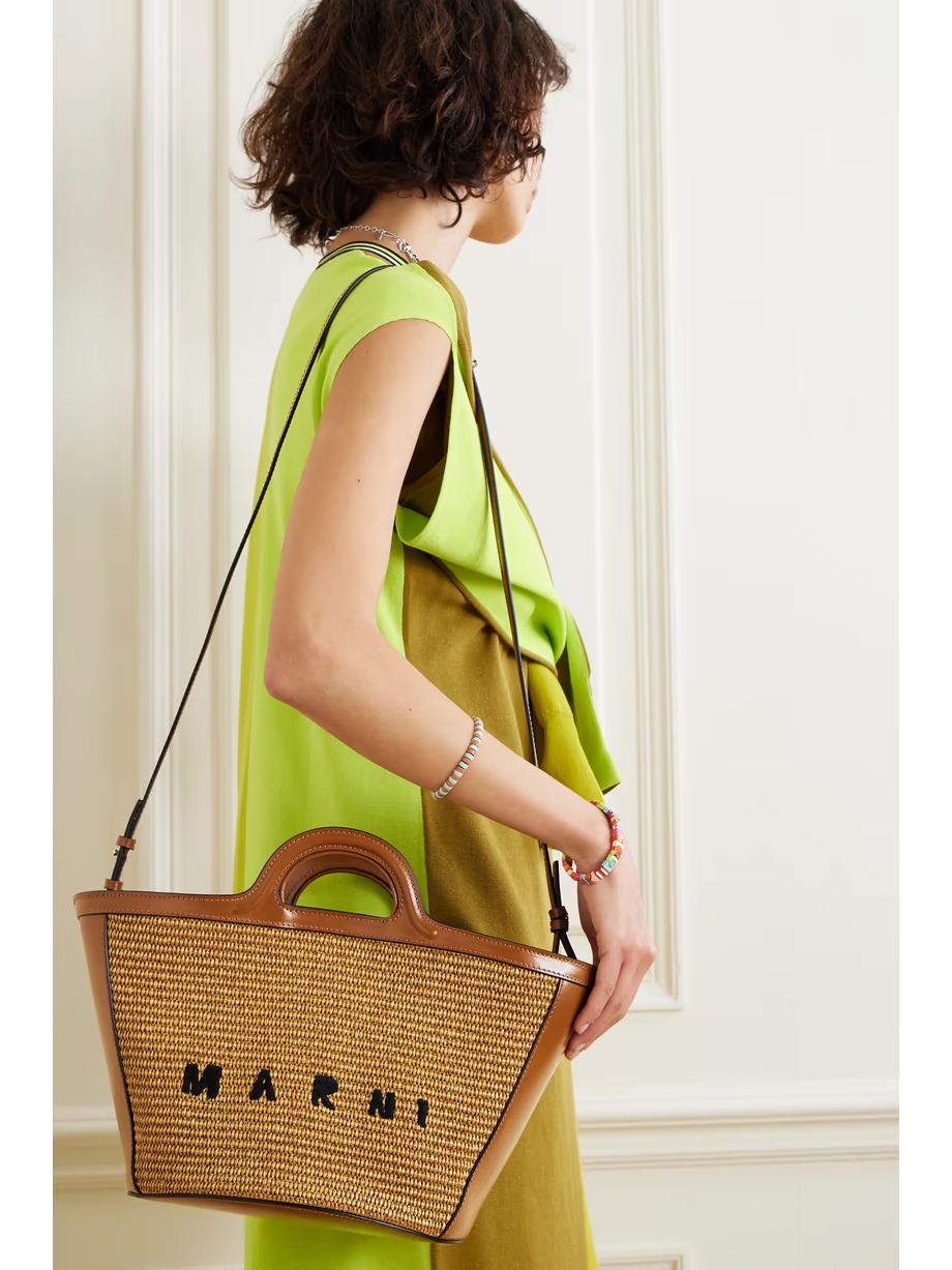 24AW new/MARNI トロピカリアフェイクラフィアトートバッグ Bag 24AW new/MARNI トロピカリアフェイクラフィアトートバッグ Bag