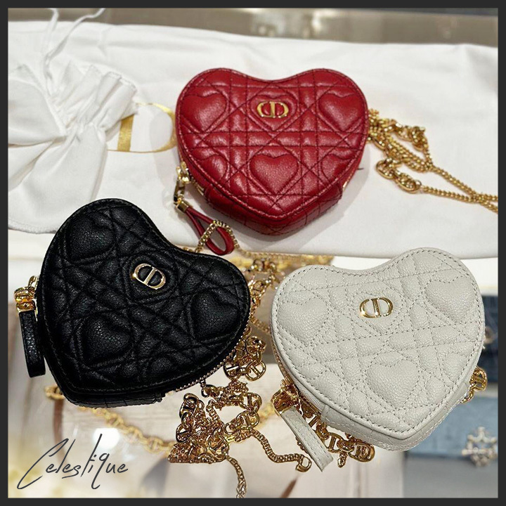 大人可愛い♡話題の逸品*【DIOR】ハート ポーチ