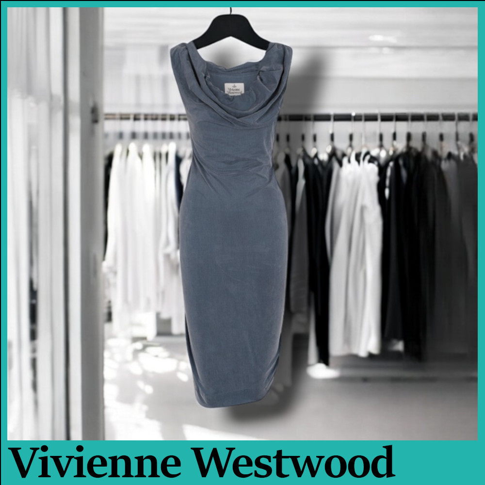 ★Vivienne Westwood★ジニー ミニ ジャージー ドレス