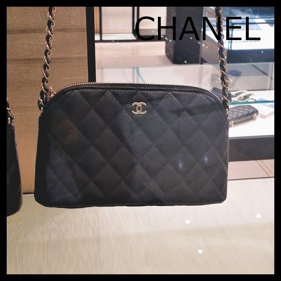 CHANEL シャネル バッグ クラシック チェーン クラッチ ブラック